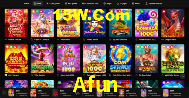 Bônus Generosos e Exclusivos no Afun para Você!